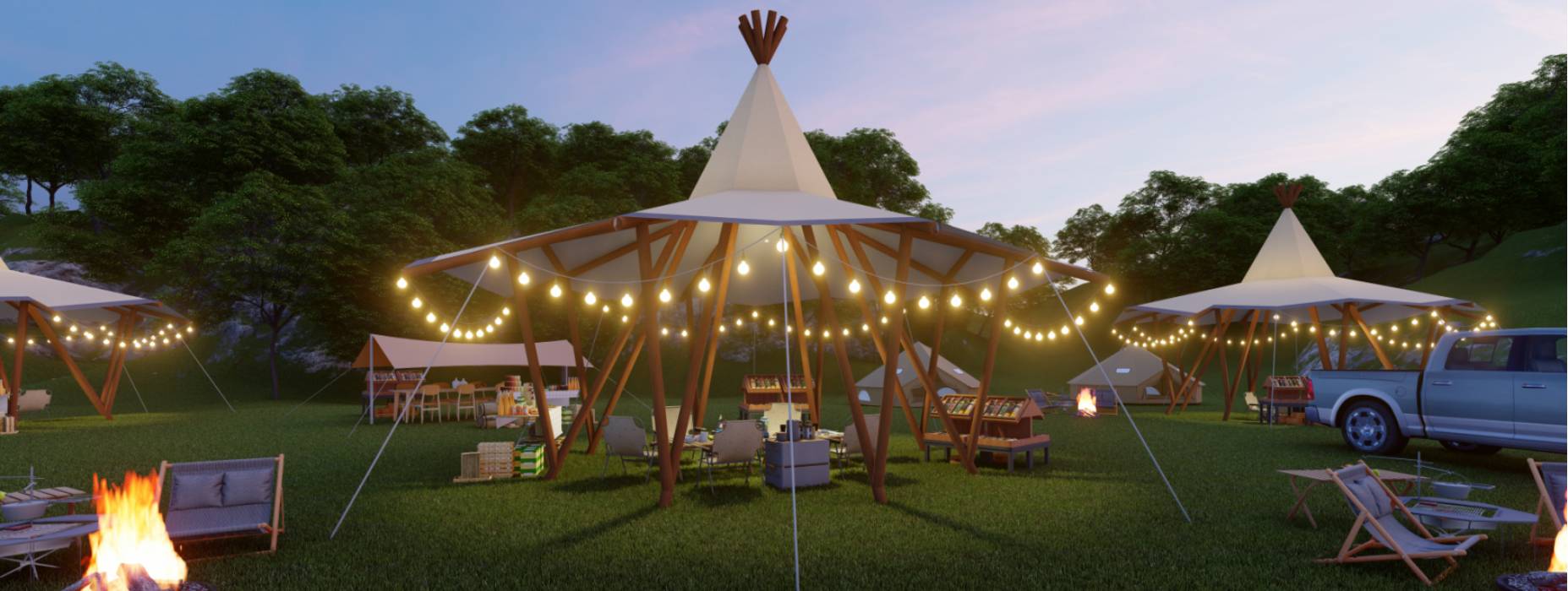 上街区露营帐篷酒店厂家